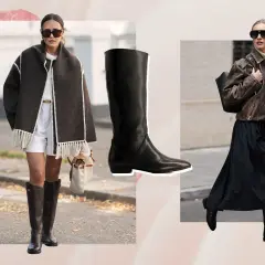 Botas tendencia de caña alta, perfectas para completar looks de otoño.