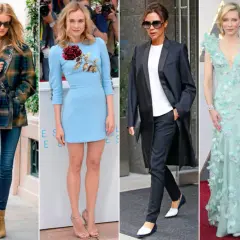 Cuatro mujeres lucen estilos diferentes: casual chic, elegante, de negocios y de gala.