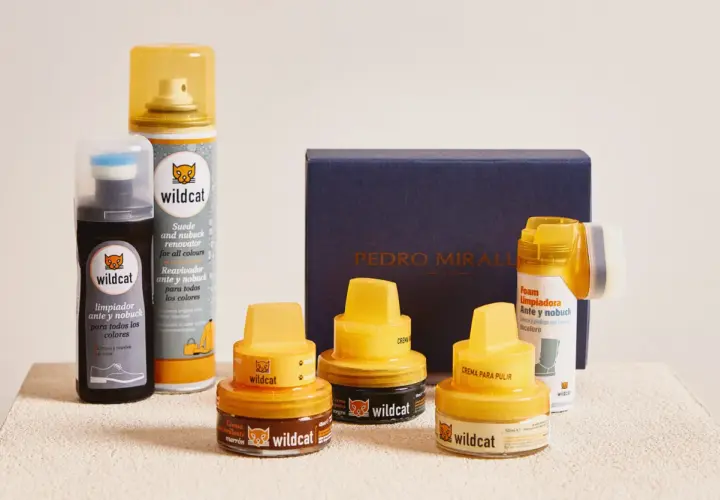 Kit de cuidado para ante y nubuck: limpiador, renovador, crema para pulir y protector. ¡Adiós a la mancha de aceite en ante!