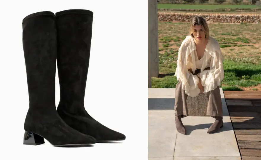 Botas que estilizan las piernas - No todo es cuestión de tacón