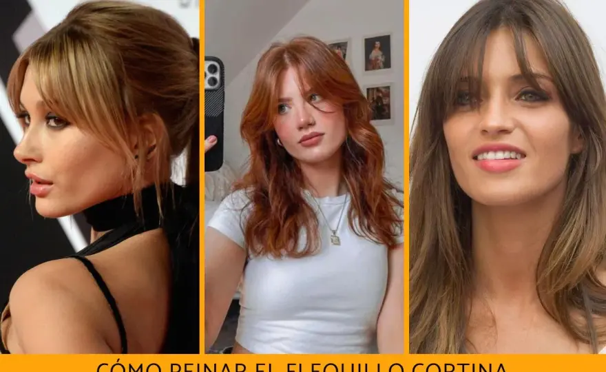 Flequillo cortina - Cómo pedirlo, peinarlo y evitar errores comunes