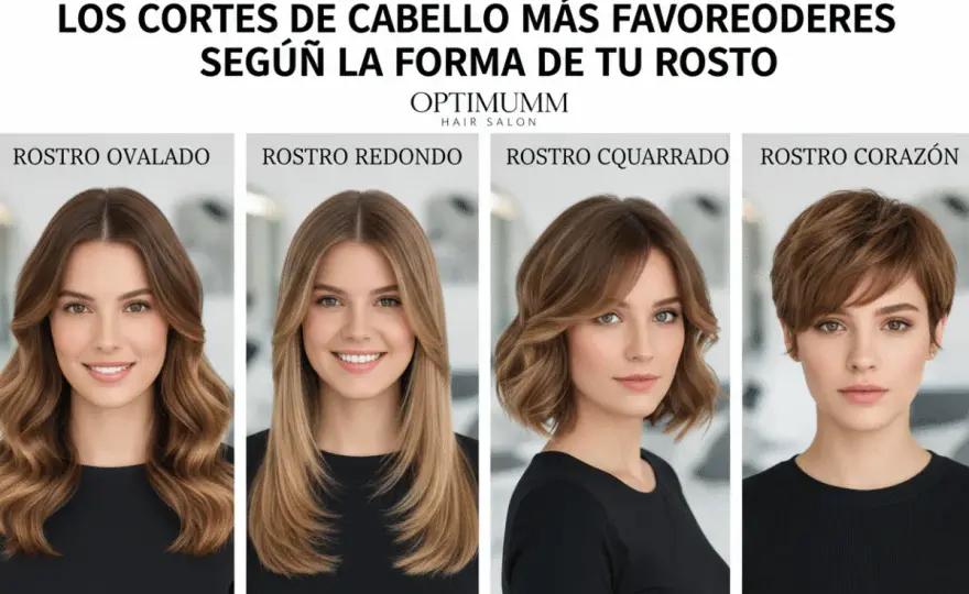 Cortes de pelo para rostro ovalado - Elige tu estilo ideal