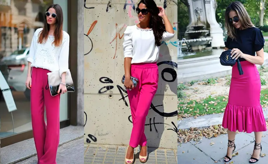 Combinar fucsia - Guía definitiva para looks perfectos