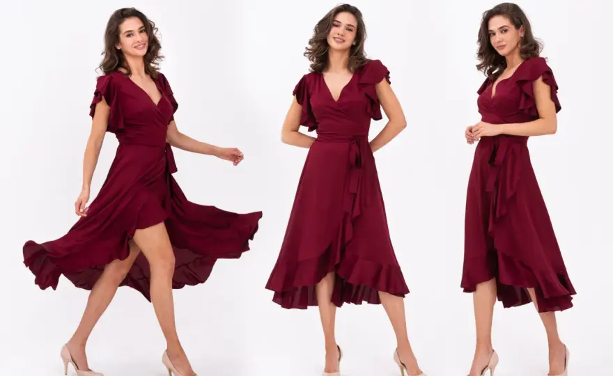 Zapatos para un vestido burdeos - Colores y modelos que estilizan