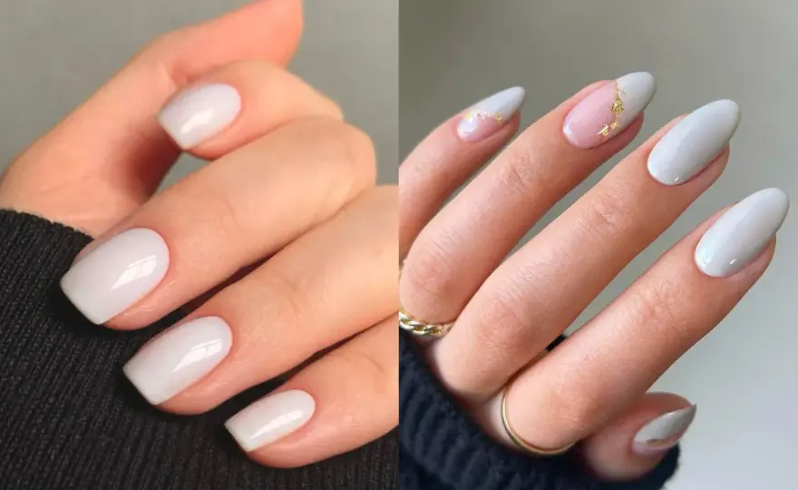 Uñas blancas perfectas - Diseños, tonos y cómo mantenerlas