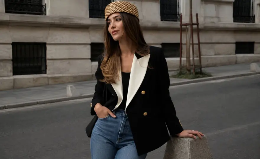 Blazer bien elegido - cómo combinarlo con estilo