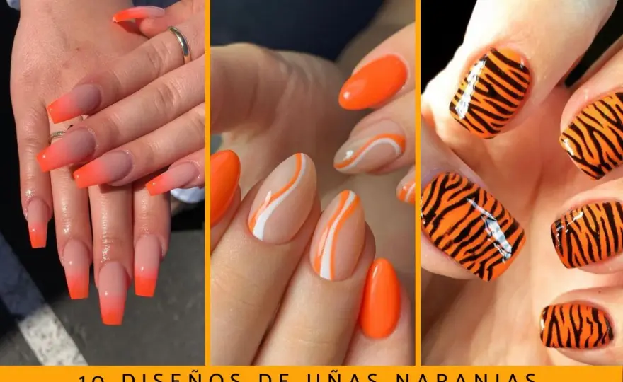 Manicura Naranja - Tonos y Diseños para un Verano Perfecto