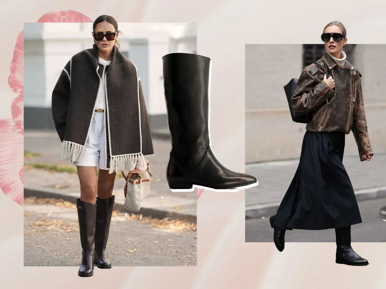 Botas tendencia de caña alta, perfectas para completar looks de otoño.