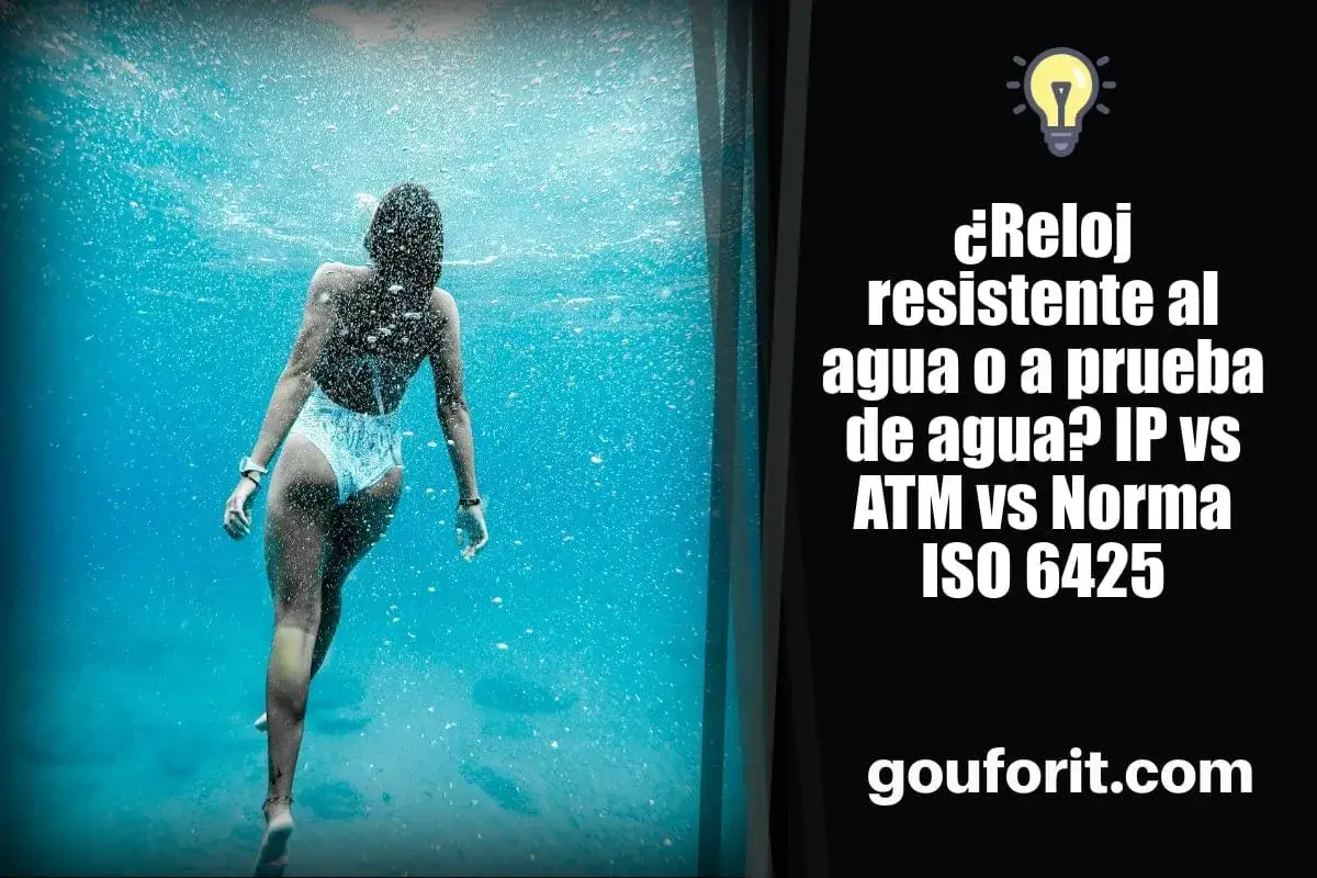 Mujer nadando bajo el agua. ¿Se puede nadar con un reloj de 5 ATM? Descubre la resistencia al agua.